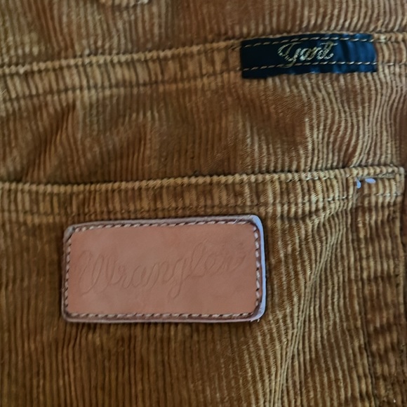 Limited Edition Wrangler x Gant Corduroy Jeans - Burnt Orange, W31/L32 - Picture 3 of 6